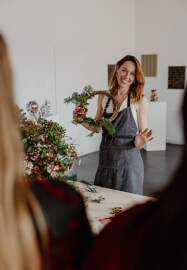 Christmas Wreath Workshop Perth | Handmade Festive Wreath Class
