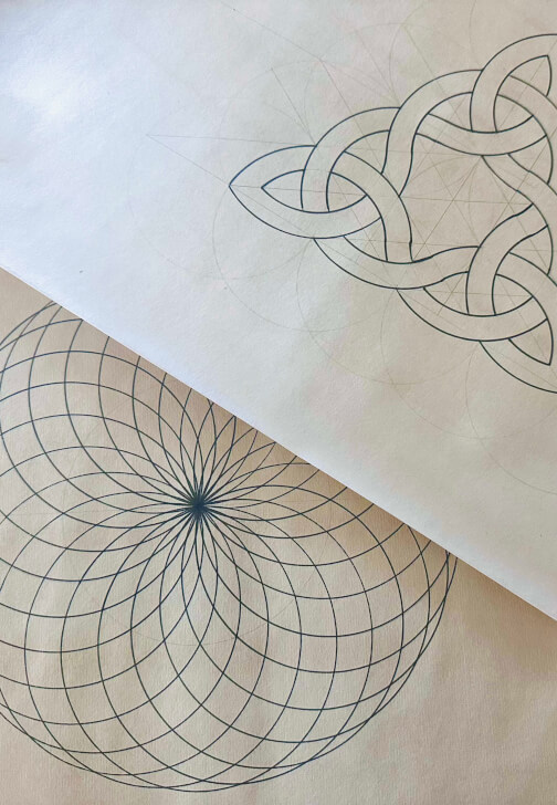 Circle Geometry Art Class