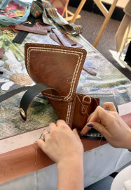 Classic British Style Leather Bag Making Workshop