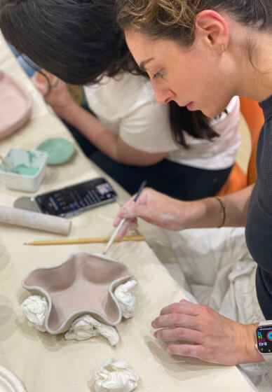 Clay and Cocktails Class: Hand Building