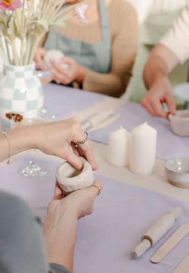 Clay and Coffee - Mindful Hand Building Workshop