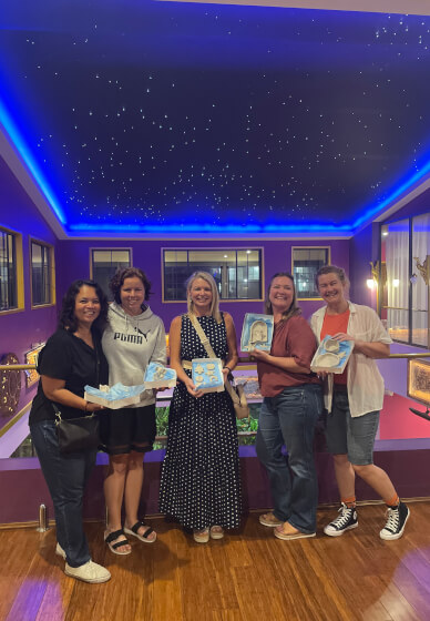 Clay and Sip Class for Private Functions: Brisbane