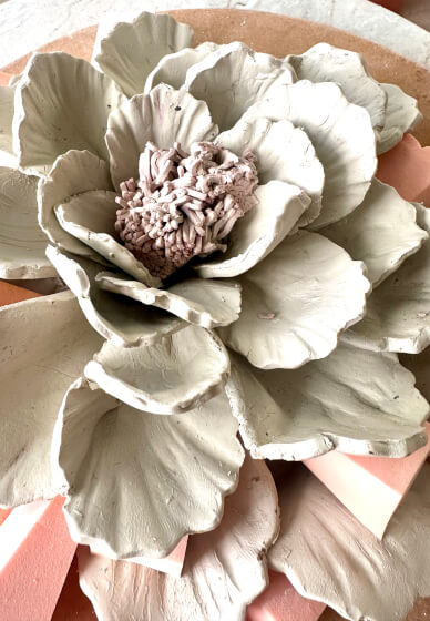 Clay and Sip Class: Make a Clay Peony Flower