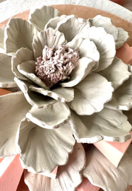 Clay and Sip Class: Make a Clay Peony Flower