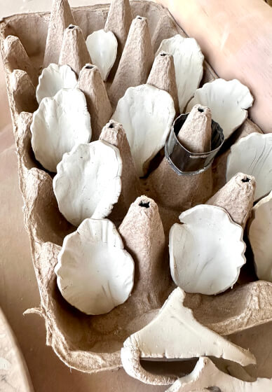 Clay and Sip Class: Make a Clay Peony Flower