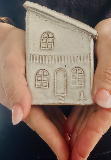 Clay and Sip Class: Make a Mini Village Trio