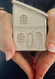 Clay and Sip Class: Make a Mini Village Trio