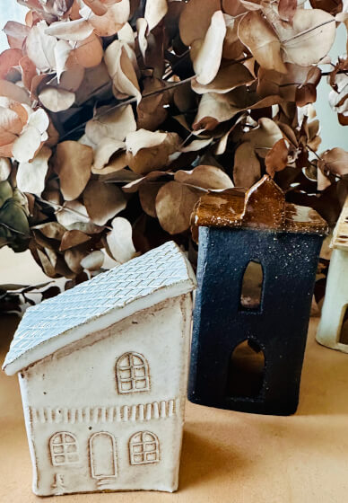 Clay and Sip Class: Make a Mini Village Trio