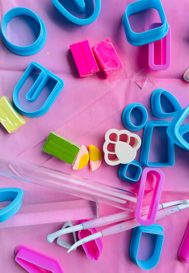 Clay, Beads, Upcycle Class - Kids