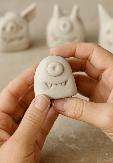 Clay Monsters Halloween Pottery Workshop (BYO)