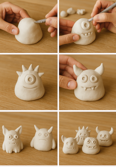 Clay Monsters Halloween Pottery Workshop (BYO)