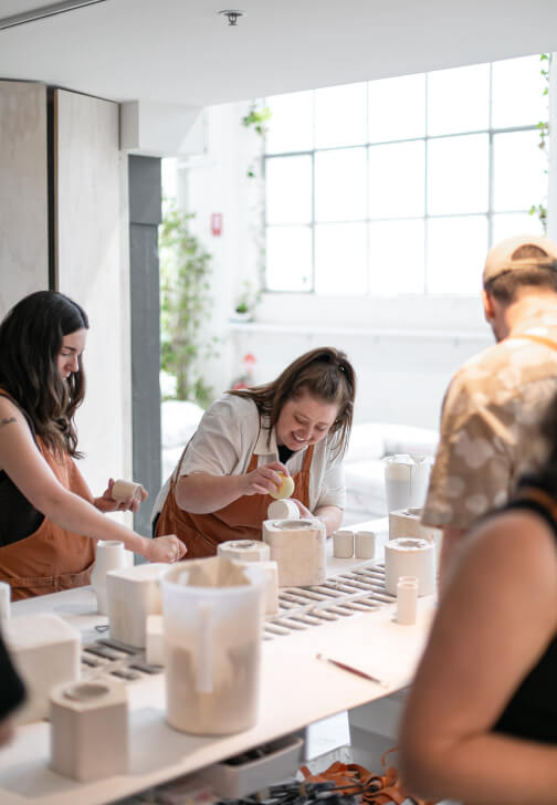 Clay Play: Slipcasting Workshop for Families