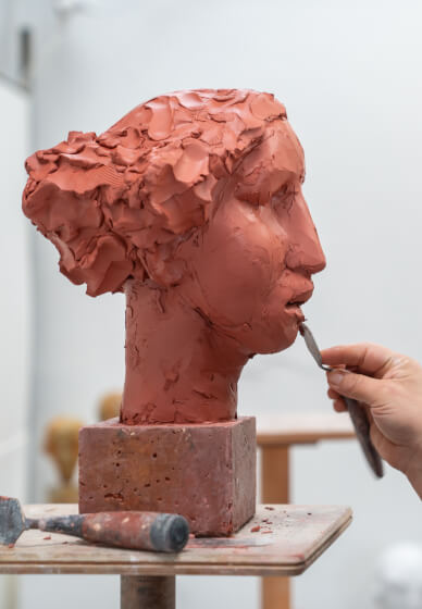 Clay Sculpture Workshop: Making a Human Head