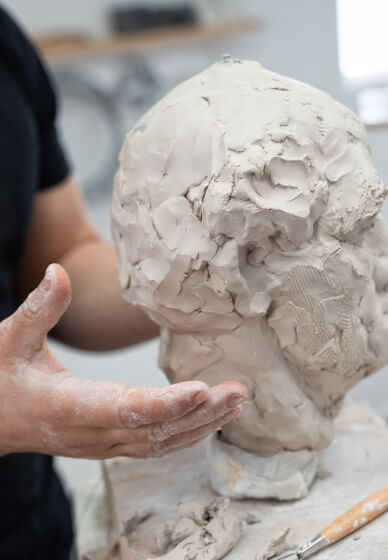 Clay Sculpture Workshop: Making a Human Head