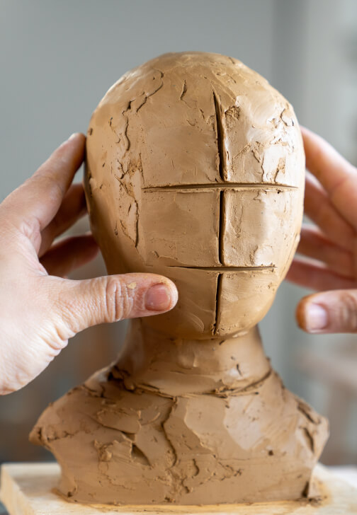 Clay Sculpture Workshop: Making a Human Head