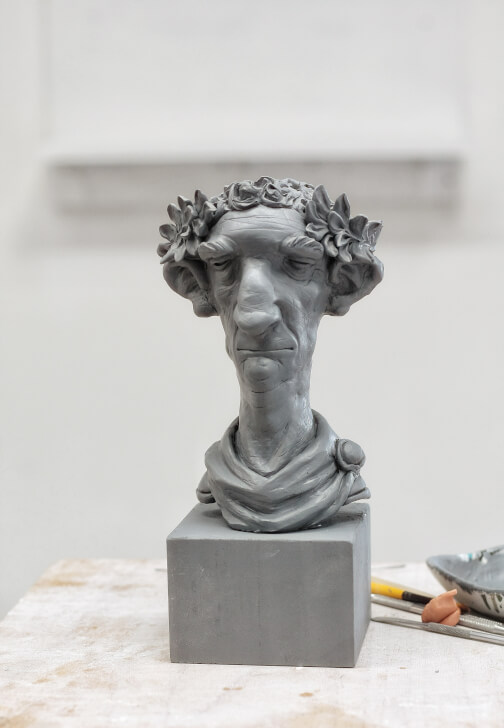 Clay Sculpture Workshop: Making a Human Head