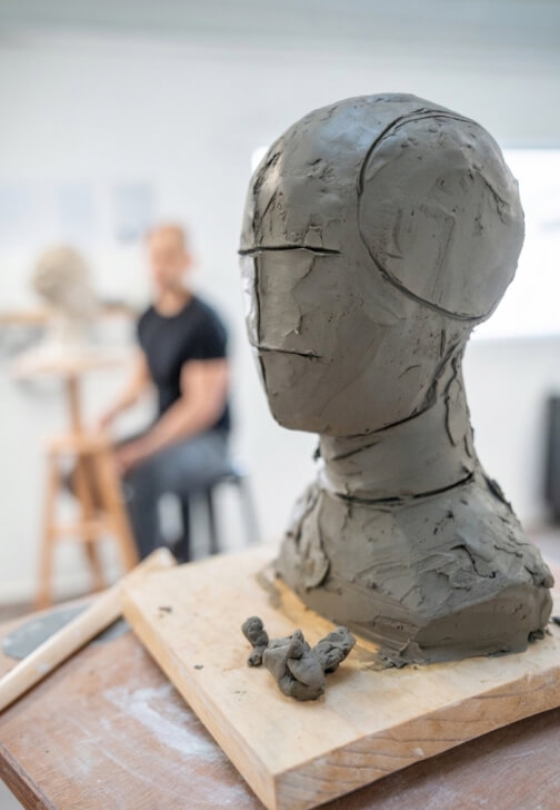 Clay Sculpture Workshop: Making a Human Head
