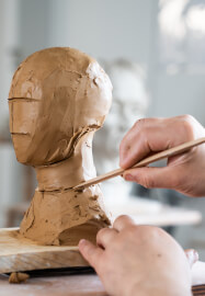 Clay Sculpture Workshop: Making a Human Head