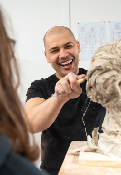 Clay Sculpture Workshop: Making a Human Head