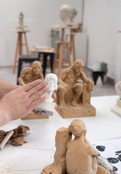 Clay Sculpture Workshop: Making a Human Head