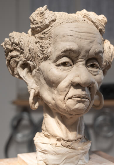 Clay Sculpture Workshop: Making a Human Head