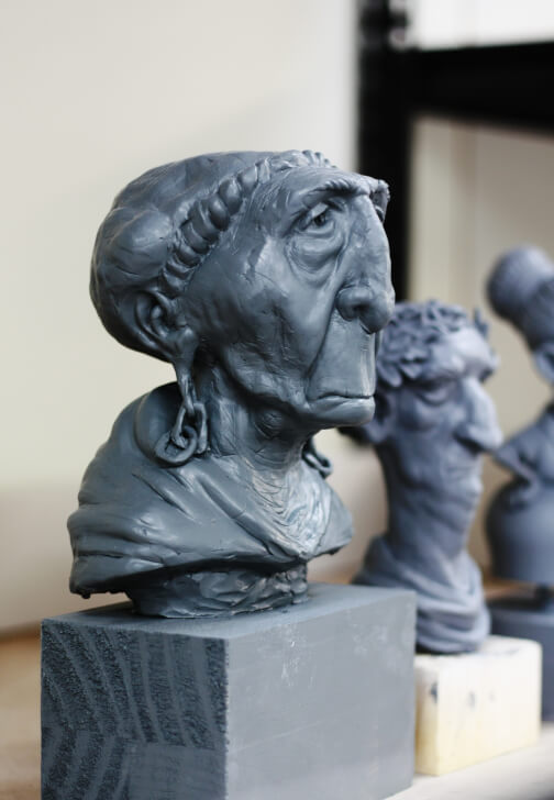 Clay Sculpture Workshop: Making a Human Head