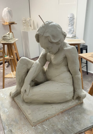Clay Sculpture Workshop: Sculpting the Human Body