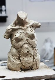 Clay Sculpture Workshop: Sculpting the Human Torso