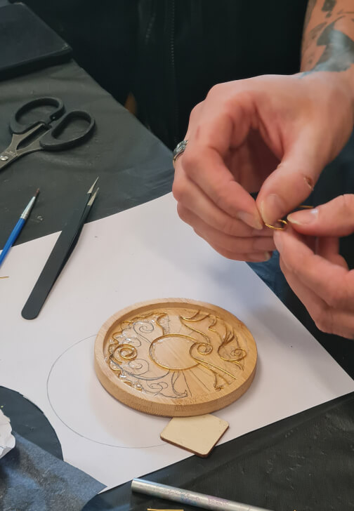 Cloisonne Enamel Painting Workshop for Beginners