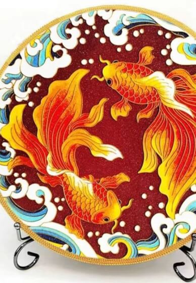 Cloisonne Enamel Painting Workshop for Beginners