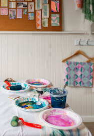 Cloth and Colour Block Printing Workshop