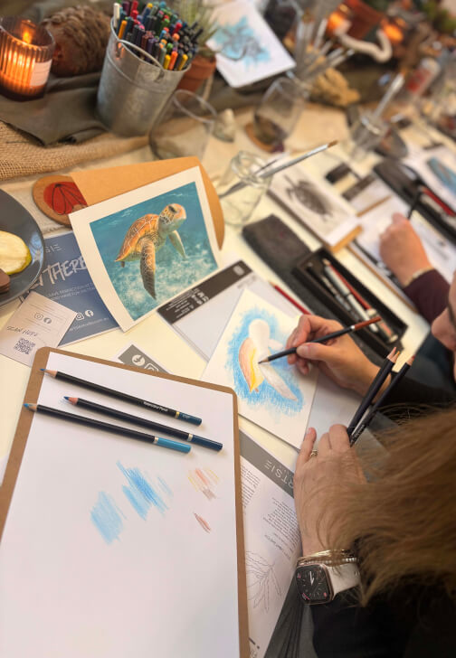 Coastal Creatures: Marine Life Drawing Workshop