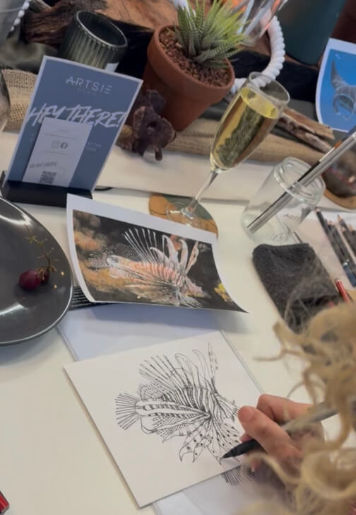 Coastal Creatures: Marine Life Drawing Workshop