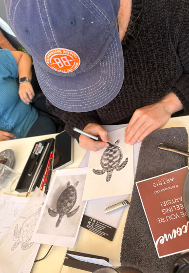 Coastal Creatures: Marine Life Drawing Workshop