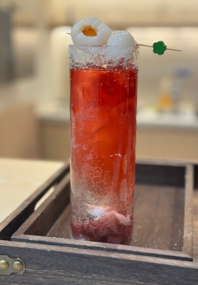Cocktail Drink Lab Workshop: Lychee Rosella