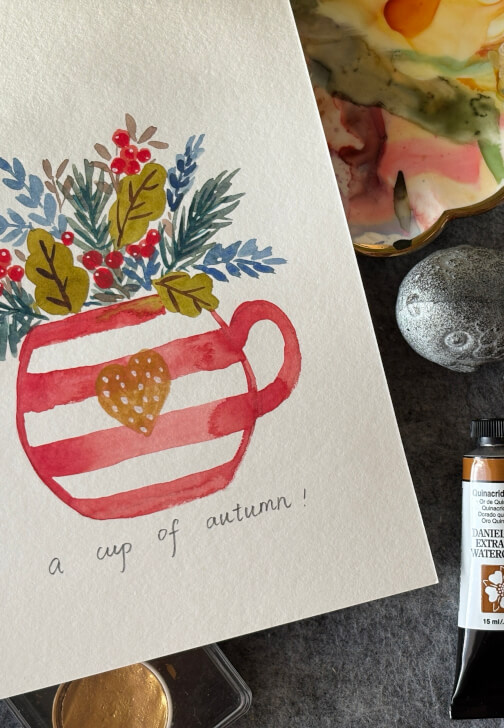 Coffee and Create Watercolour Workshop
