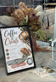 Coffee and Create Watercolour Workshop