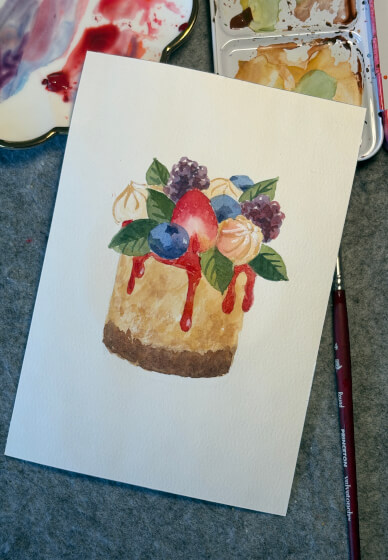 Coffee and Create Watercolour Workshop
