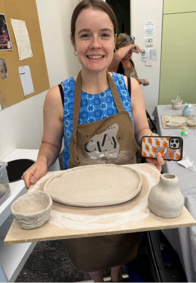 Coffee, Cake and Clay Class