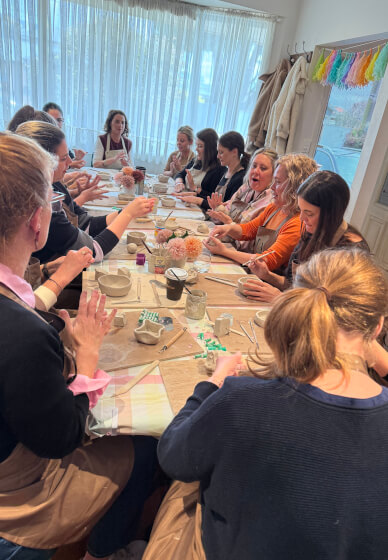 Coffee, Cake and Clay Class