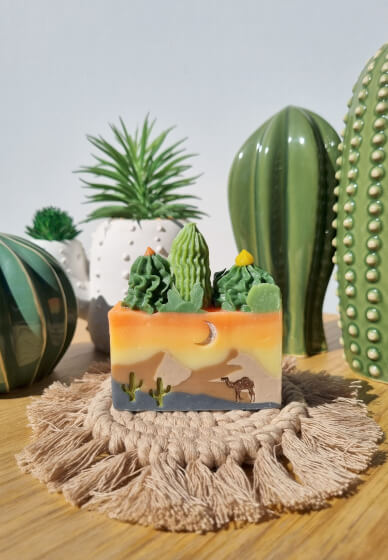 Cold Process Soap Making Class: Landscape Soap