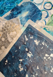 Collage 'Bloom' Workshop with Multi-media Printed Papers