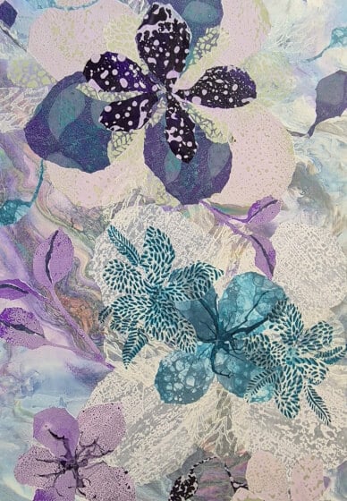 Collage 'Bloom' Workshop with Multi-media Printed Papers