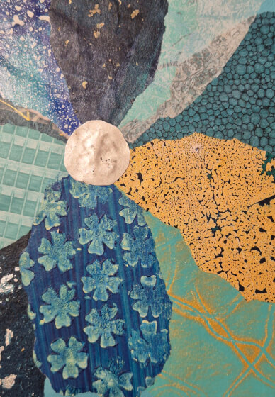 Collage 'Bloom' Workshop with Multi-media Printed Papers