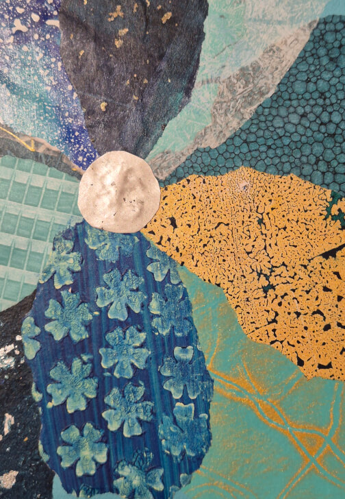 Collage 'Bloom' Workshop with Multi-media Printed Papers