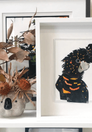 Collage Workshop: Red Tailed Black Cockatoo