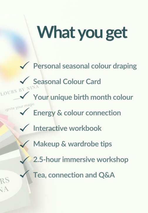 Colour Analysis Workshop