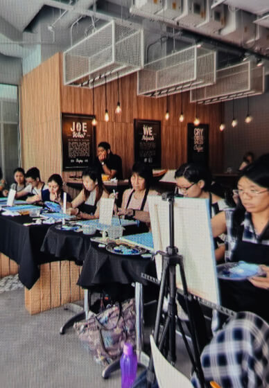 Colour and Canvas Art Painting Class