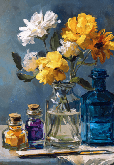 Colour Theory in Acrylic Painting, 7 Weeks Course