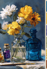 Colour Theory in Acrylic Painting, 7 Weeks Course